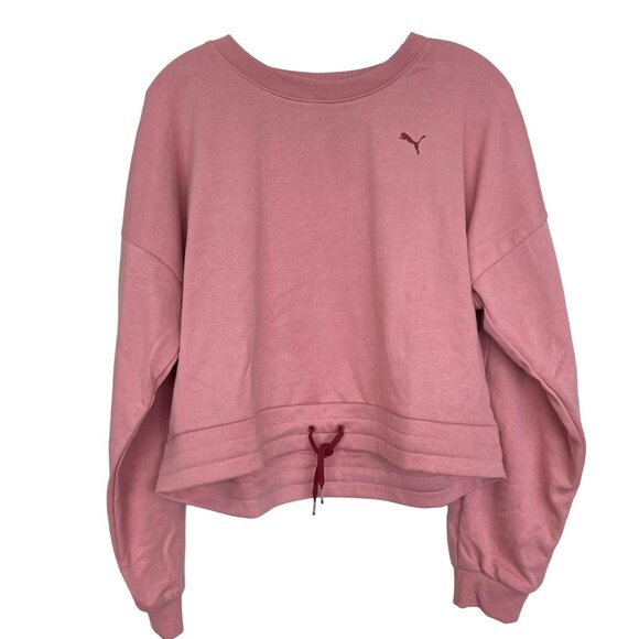 Puma Soft dryCell Sweatshirt Drawstring Hem Sz Large NWT - Picture 1 of 5